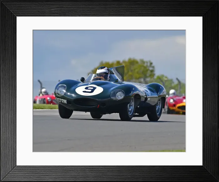 Framed Print : CM27 6578 Karl Jones, Ben Eastick, Jaguar D type Framed Print : CM27 6578 Karl Jones, Ben Eastick, Jaguar D type