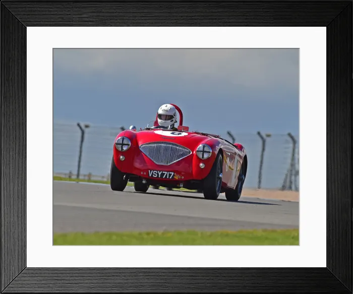 Framed Print : CM27 6542 Kerry Wilson, Marek Reichman, Austin Healey 100: 4 Framed Print : CM27 6542 Kerry Wilson, Marek Reichman, Austin Healey 100: 4