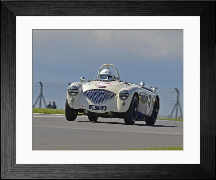 Framed Print : CM27 6541 Robert Rawe, Xavier Sanz de Acedo, Austin Healey 100M