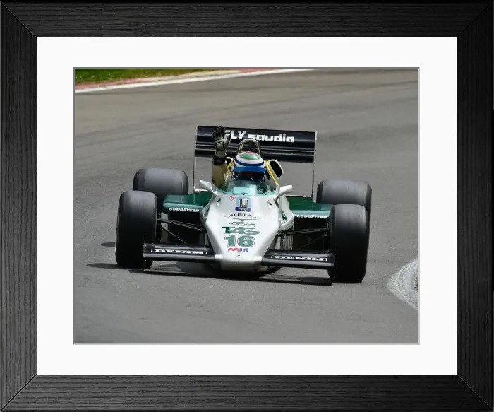 Framed Print : CM28 0888 Mark Hazell, Williams FW08C Framed Print : CM28 0888 Mark Hazell, Williams FW08C