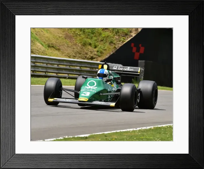 Framed Print : CM27 9293 Ian Simmonds, Tyrrell 012 Framed Print : CM27 9293 Ian Simmonds, Tyrrell 012