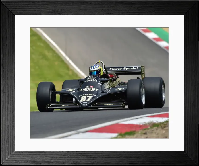 Framed Print : CM27 9275 Jonathan Holtzman, Lotus 87B Framed Print : CM27 9275 Jonathan Holtzman, Lotus 87B