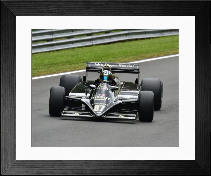 Framed Print : CM28 0870 Jonathan Holtzman, Lotus 87B Framed Print : CM28 0870 Jonathan Holtzman, Lotus 87B