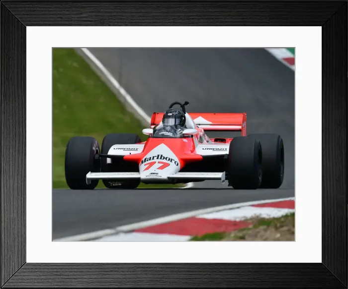 Framed Print : CM27 9282 Steve Hartley, McLaren MP4-1 Framed Print : CM27 9282 Steve Hartley, McLaren MP4-1