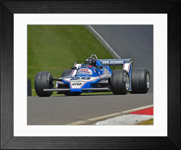 Framed Print : CM27 9255 Matteo Ferrer-Aza, Ligier JS11 Framed Print : CM27 9255 Matteo Ferrer-Aza, Ligier JS11