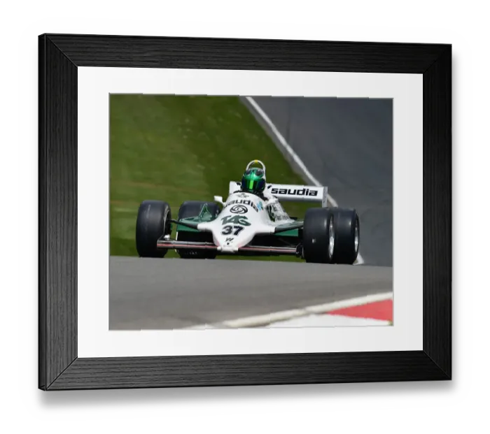 Framed Print : CM27 9251 Christophe D Ansembourg, Williams FW07C Framed Print : CM27 9251 Christophe D Ansembourg, Williams FW07C