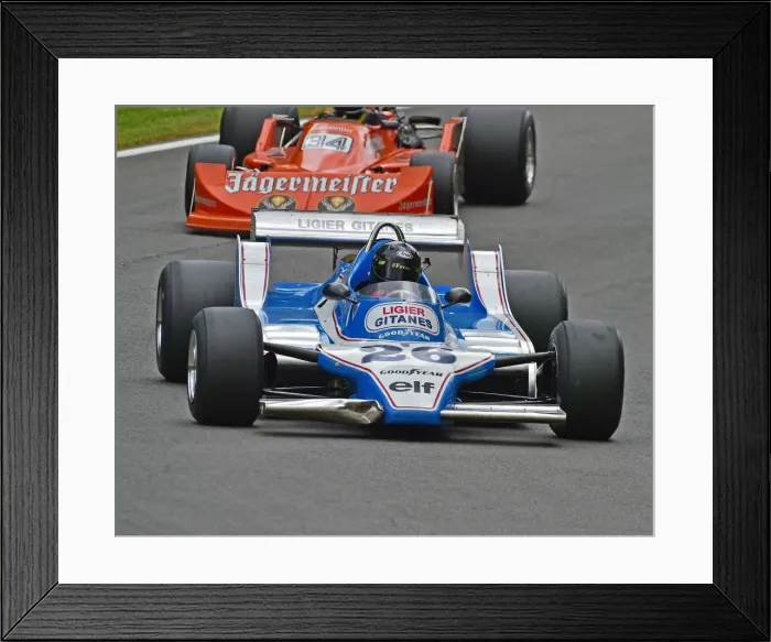 Framed Print : CM28 0868 Matteo Ferrer-Aza, Ligier JS11 Framed Print : CM28 0868 Matteo Ferrer-Aza, Ligier JS11