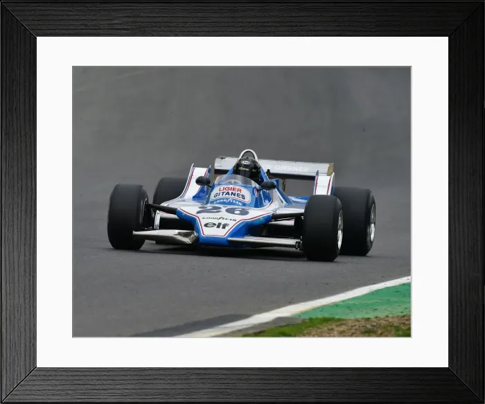 Framed Print : CM28 0851 Matteo Ferrer-Aza, Ligier JS11 Framed Print : CM28 0851 Matteo Ferrer-Aza, Ligier JS11