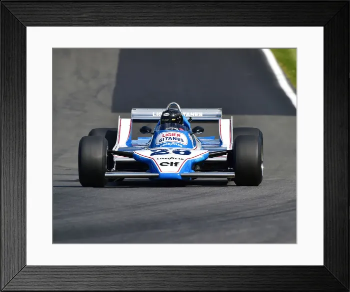Framed Print : CM27 9855 Matteo Ferrer-Aza, Ligier JS11 Framed Print : CM27 9855 Matteo Ferrer-Aza, Ligier JS11