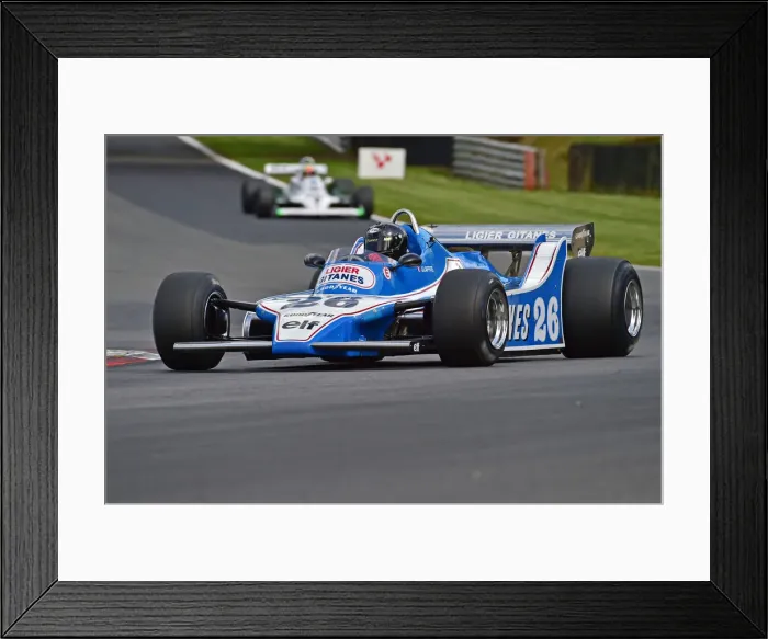 Framed Print : CM27 9910 Matteo Ferrer-Aza, Ligier JS11 Framed Print : CM27 9910 Matteo Ferrer-Aza, Ligier JS11