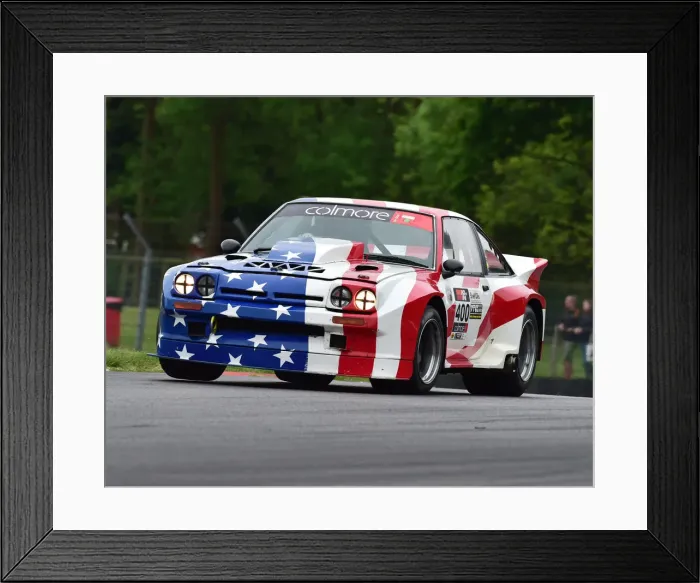 Framed Print : CM28 1259 Jack Tetley, David Tetley, Opel Manta Thundersaloon Framed Print : CM28 1259 Jack Tetley, David Tetley, Opel Manta Thundersaloon