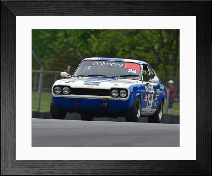 Framed Print : CM28 1195 David Thomas, Ford Capri 3000 Mk1 Framed Print : CM28 1195 David Thomas, Ford Capri 3000 Mk1