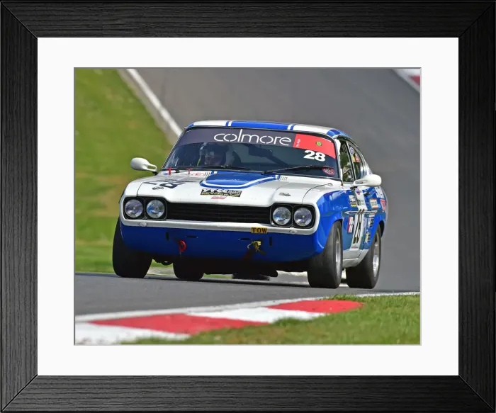 Framed Print : CM28 0256 David Thomas, Ford Capri 3000 Mk1 Framed Print : CM28 0256 David Thomas, Ford Capri 3000 Mk1