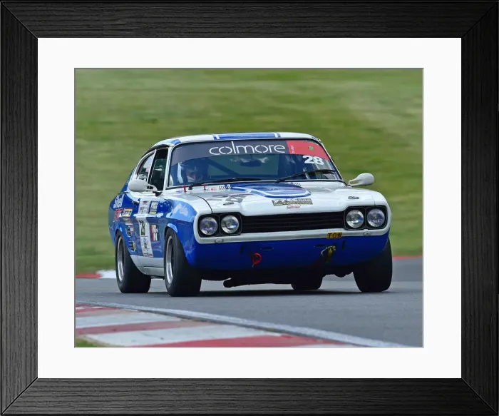Framed Print : CM27 9418 David Thomas, Ford Capri 3000 Mk1 Framed Print : CM27 9418 David Thomas, Ford Capri 3000 Mk1
