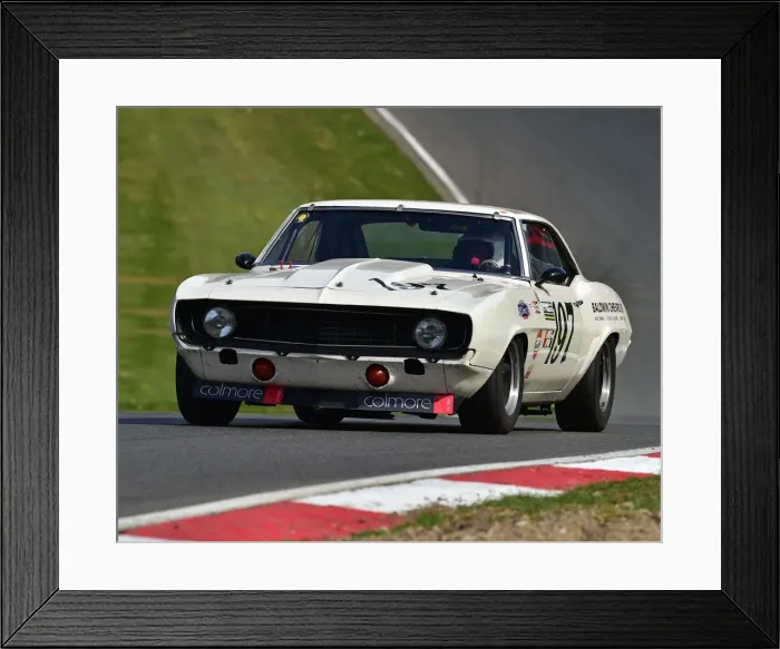 Framed Print : CM28 0279 Raymond Barrow, Chevrolet Camaro Framed Print : CM28 0279 Raymond Barrow, Chevrolet Camaro