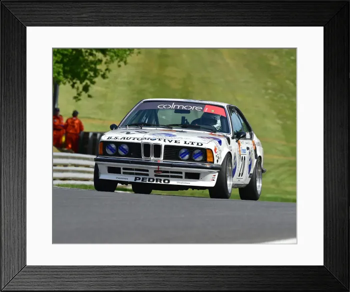 Framed Print : CM28 0359 Jody Halse, BMW 635 CSI Framed Print : CM28 0359 Jody Halse, BMW 635 CSI