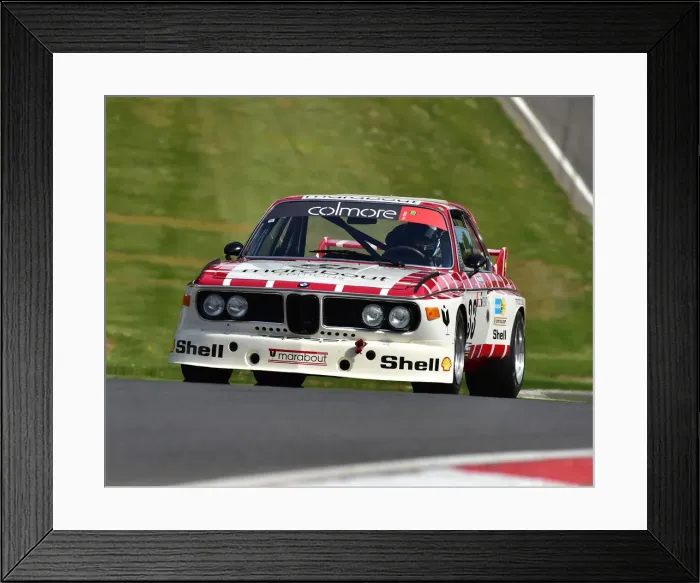 Framed Print : CM28 0257 Adrian Brady, BMW 3 litre CSL Luigi Framed Print : CM28 0257 Adrian Brady, BMW 3 litre CSL Luigi