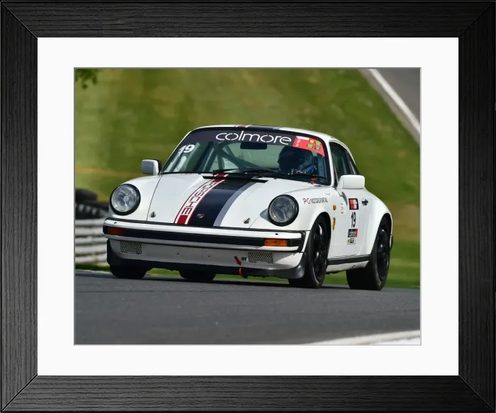 Framed Print : CM28 0406 Leo van der Beek, Porsche 911 Carrera Framed Print : CM28 0406 Leo van der Beek, Porsche 911 Carrera