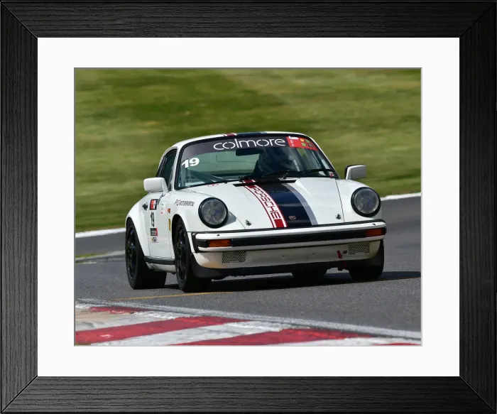 Framed Print : CM27 9320 Leo van der Beek, Porsche 911 Carrera