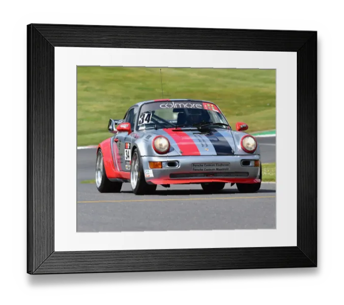 Framed Print : CM27 9318 Peter Stox, Porsche 964 Framed Print : CM27 9318 Peter Stox, Porsche 964