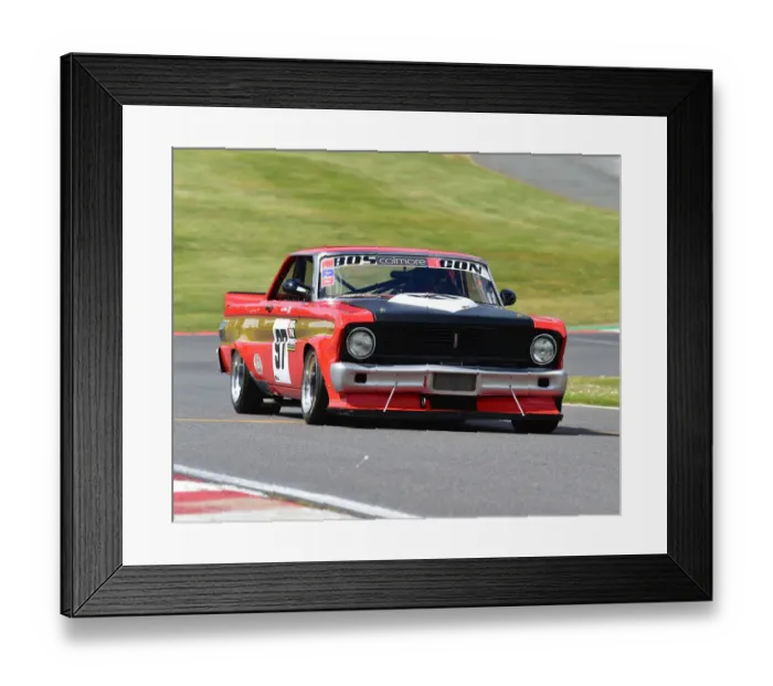 Framed Print : CM27 9315 Andy Wilson, Ford Falcon Sprint