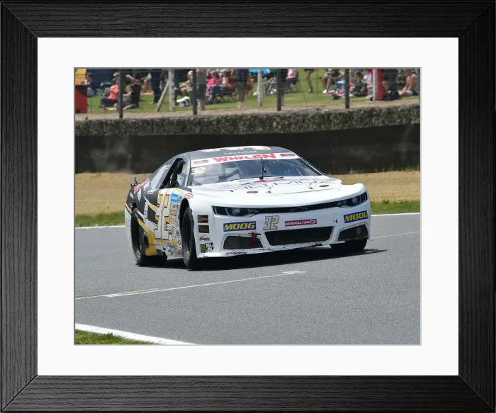 Framed Print : CM28 3024 Jacques Villeneuve, Chevrolet Camaro Framed Print : CM28 3024 Jacques Villeneuve, Chevrolet Camaro