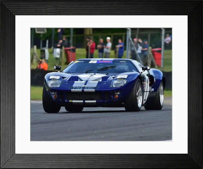 Framed Print : CM28 4522 Mark Bowd, Ford GT40 Framed Print : CM28 4522 Mark Bowd, Ford GT40