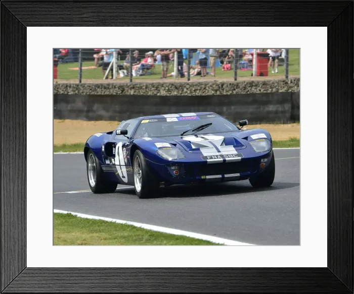 Framed Print : CM28 2597 Mark Bowd, Ford GT40 Framed Print : CM28 2597 Mark Bowd, Ford GT40