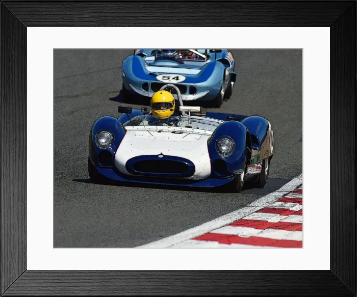 Framed Print : CM28 0649 Chris Jolly, Steve Farthing, Cooper Monaco T61M Framed Print : CM28 0649 Chris Jolly, Steve Farthing, Cooper Monaco T61M