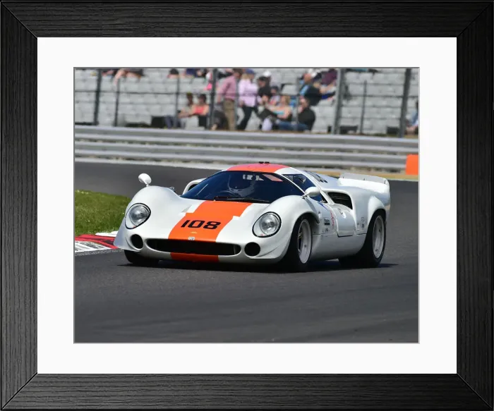 Framed Print : CM28 0586 Nick Sleep, Martin Stretton, Lola T70 MK3 Framed Print : CM28 0586 Nick Sleep, Martin Stretton, Lola T70 MK3