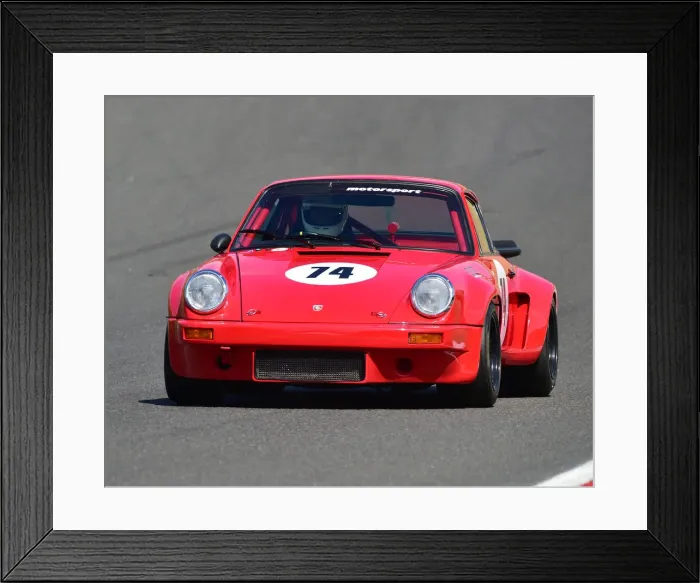 Framed Print : CM28 0671 James Bates, Porsche 911 RSR Framed Print : CM28 0671 James Bates, Porsche 911 RSR