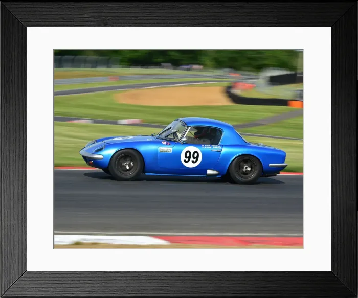 Framed Print : CM28 0152 Nick Powell, Eddie Powell, Lotus Elan Framed Print : CM28 0152 Nick Powell, Eddie Powell, Lotus Elan