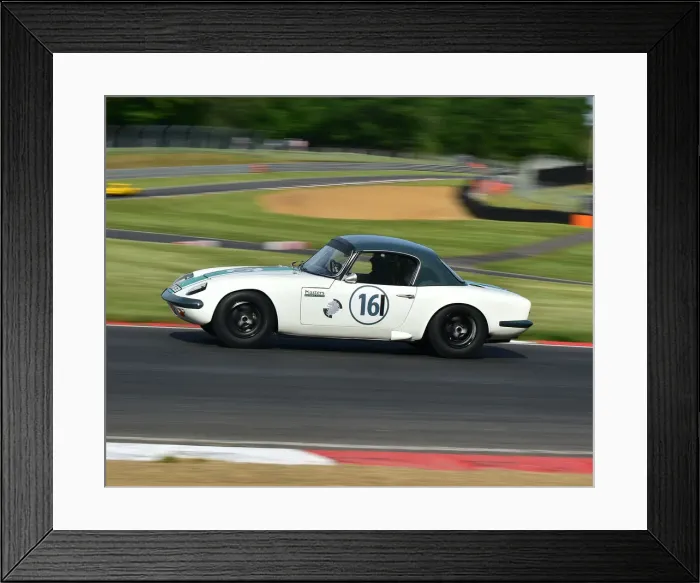 Framed Print : CM28 0148 Andrew Haddon, Lotus Elan 26R Framed Print : CM28 0148 Andrew Haddon, Lotus Elan 26R