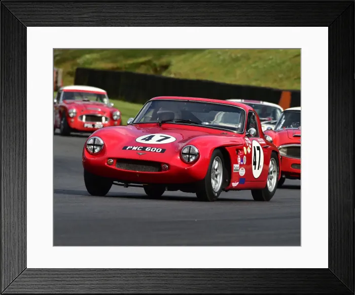 Framed Print : CM28 0080 Malcolm Paul, Rick Bourne, TVR Grantura Framed Print : CM28 0080 Malcolm Paul, Rick Bourne, TVR Grantura