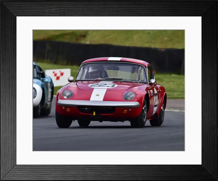 Framed Print : CM28 0045 Ross Hyett, Chris Fox, Lotus Elan 26R Framed Print : CM28 0045 Ross Hyett, Chris Fox, Lotus Elan 26R