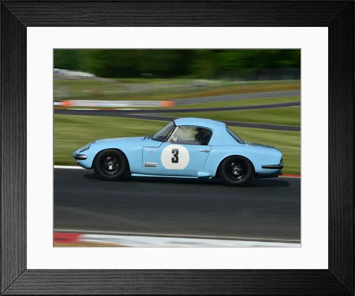 Framed Print : CM28 0187 Steve Soper, Lotus Elan 26R