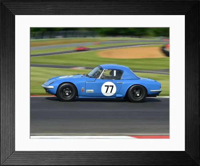 Framed Print : CM28 0167 Robin Ellis, Lotus Elan 26R Framed Print : CM28 0167 Robin Ellis, Lotus Elan 26R