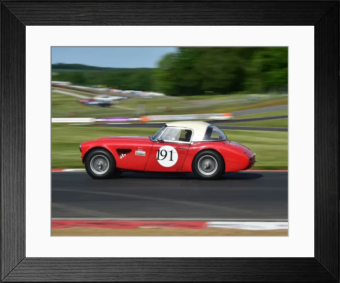 Framed Print : CM28 0131 Mark Holme, Nigel Greensall, Austin Healey 3000 Framed Print : CM28 0131 Mark Holme, Nigel Greensall, Austin Healey 3000
