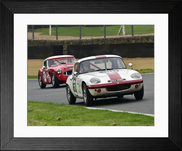 Framed Print : CM27 9072 Bill Watt, Lotus Elan S2 Framed Print : CM27 9072 Bill Watt, Lotus Elan S2