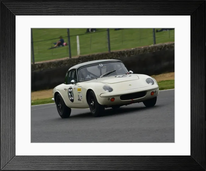Framed Print : CM27 9067 Roderick Jack, Rory Jack, Lotus Elan Framed Print : CM27 9067 Roderick Jack, Rory Jack, Lotus Elan
