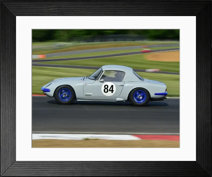Framed Print : CM28 0181 Steve Jones, Chris Atkinson, Lotus Elan Framed Print : CM28 0181 Steve Jones, Chris Atkinson, Lotus Elan
