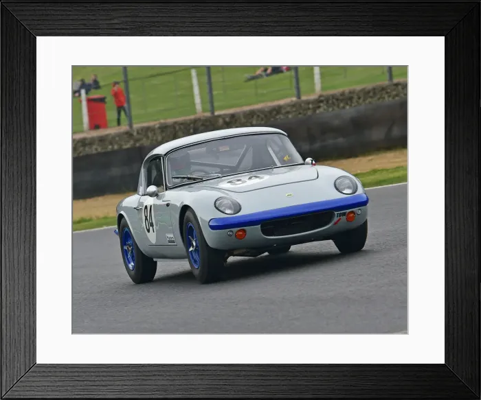 Framed Print : CM27 9060 Steve Jones, Chris Atkinson, Lotus Elan Framed Print : CM27 9060 Steve Jones, Chris Atkinson, Lotus Elan
