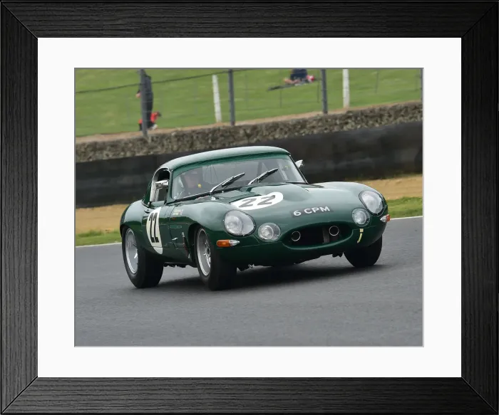 Framed Print : CM27 9116 Costas Michael, John Joung, Jaguar E-Type Framed Print : CM27 9116 Costas Michael, John Joung, Jaguar E-Type