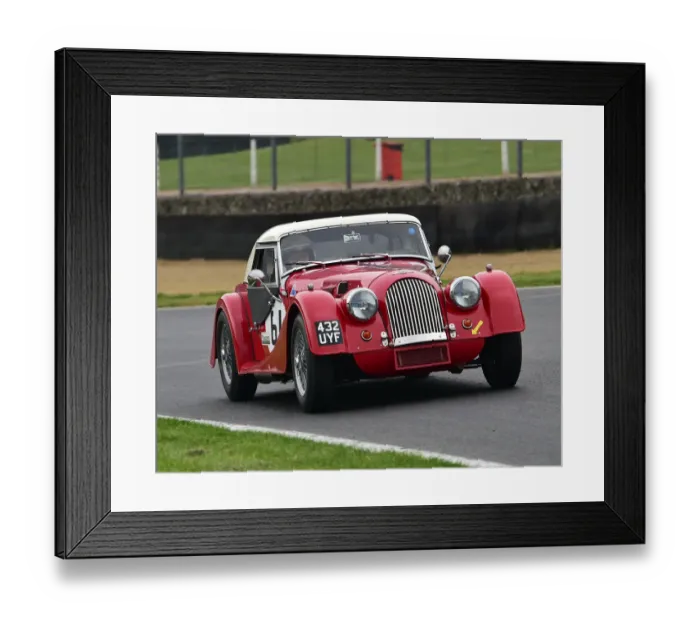 Framed Print : CM27 9055 Simon Orebi-Gann, Michael Bell, Morgan Plus Four Supersport Framed Print : CM27 9055 Simon Orebi-Gann, Michael Bell, Morgan Plus Four Supersport
