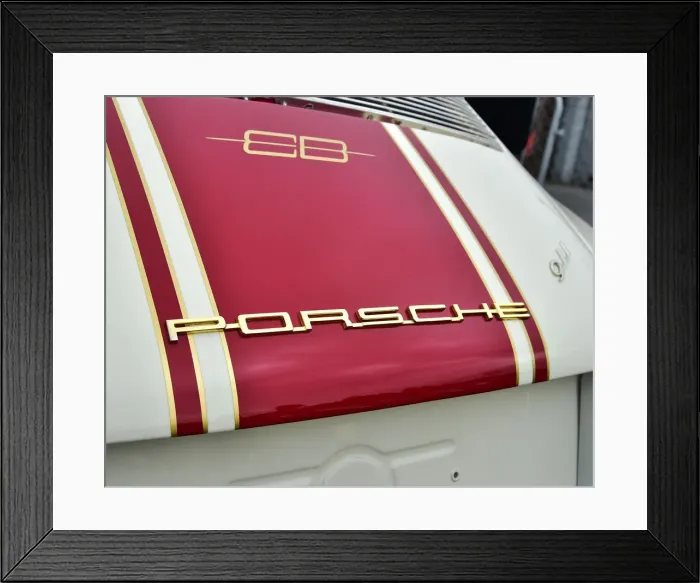 Framed Print : CM27 9041 Mark Bates, James Bates, Porsche 911 Framed Print : CM27 9041 Mark Bates, James Bates, Porsche 911