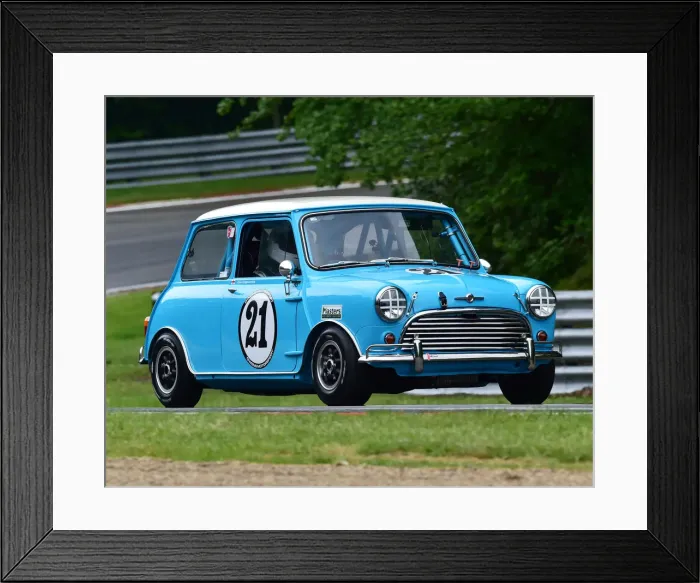 Framed Print : CM28 0974 Dave Edgecombe, Austin Mini Cooper S Framed Print : CM28 0974 Dave Edgecombe, Austin Mini Cooper S