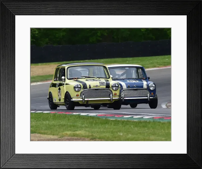 Framed Print : CM28 1090 Billy Nairn, Carl Nairn, Austin Mini Cooper S Framed Print : CM28 1090 Billy Nairn, Carl Nairn, Austin Mini Cooper S