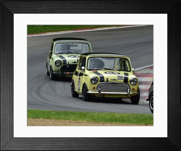 Framed Print : CM28 0958 Billy Nairn, Carl Nairn, Austin Mini Cooper S Framed Print : CM28 0958 Billy Nairn, Carl Nairn, Austin Mini Cooper S