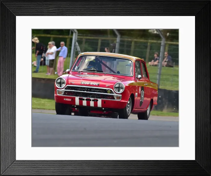 Framed Print : CM27 9744 Nigel Greensall, Mark Holme, Ford Lotus Cortina Framed Print : CM27 9744 Nigel Greensall, Mark Holme, Ford Lotus Cortina