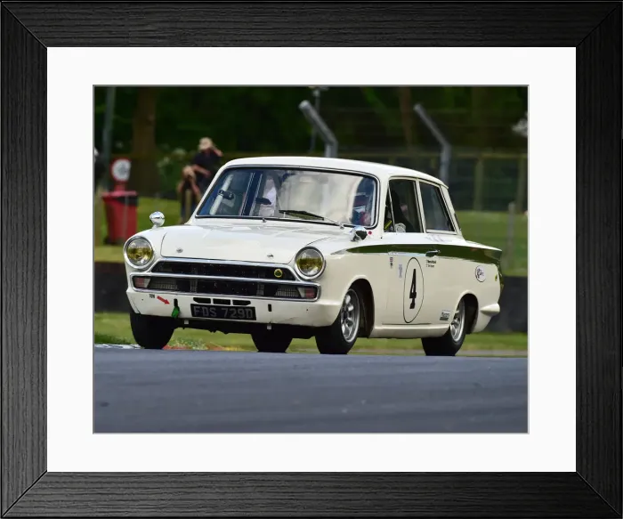 Framed Print : CM27 9724 Marco Attard, Tom Ingram, Ford Lotus Cortina Framed Print : CM27 9724 Marco Attard, Tom Ingram, Ford Lotus Cortina